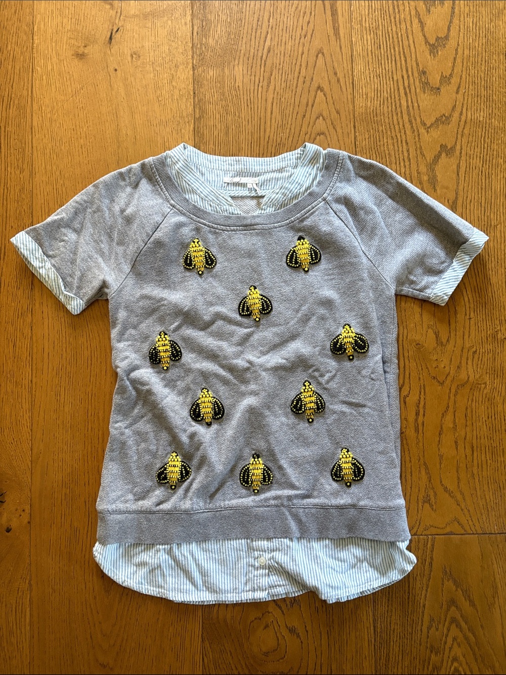 Floreat Bumblebee Short-Sleeved Top